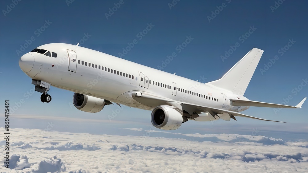 Obraz premium airplane in the sky
