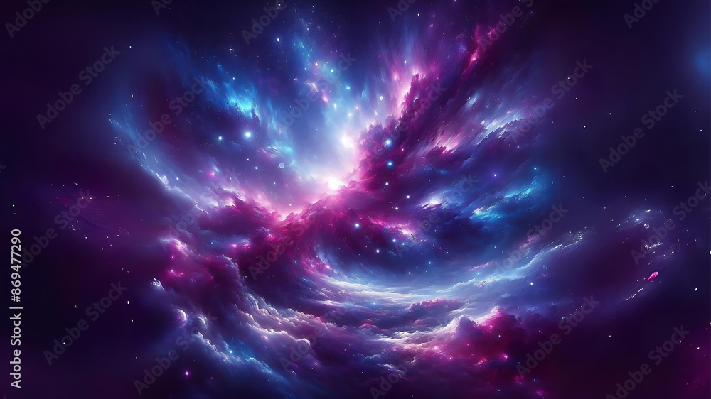 background with space background with space