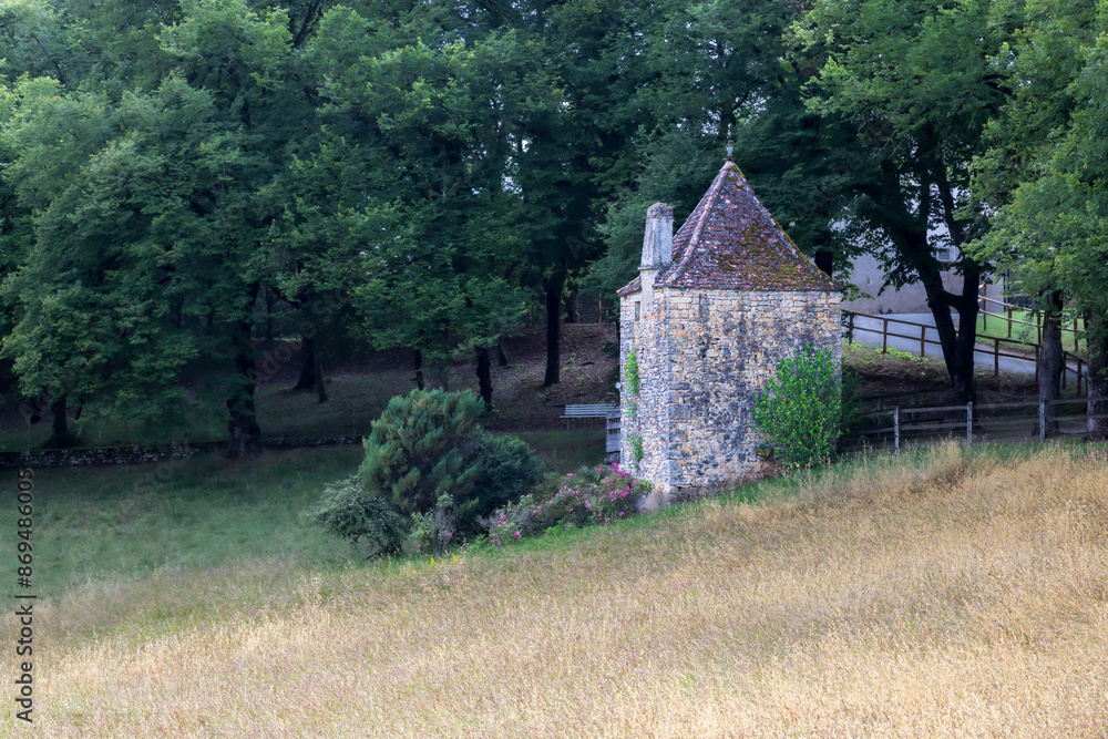 Obraz premium the medieval town of Gramat, in the south west of France