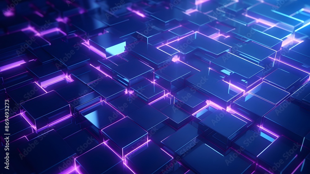 3d rendering of purple and blue abstract geometric background. Scene for advertising, technology, showcase, banner, game, sport, cosmetic, business, metaverse. Sci-Fi Illustration. Product display 3d rendering of purple and blue abstract geometric background. Scene for advertising, technology, showcase, banner, game, sport, cosmetic, business, metaverse. Sci-Fi Illustration. Product display