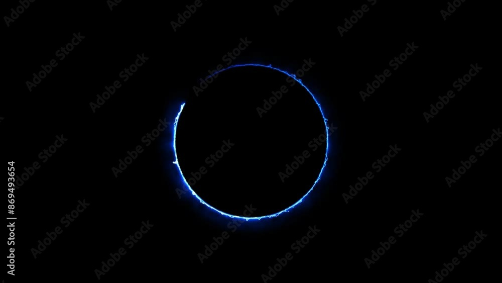 Abstract glowing neon circle loading icon concept animation background 4k. Abstract glowing neon circle loading icon concept animation background 4k.