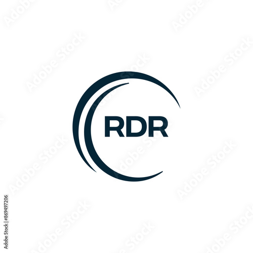  RDR logo. R D R design. White RDR letter. RDR, R D R letter logo design. Initial letter RDR linked circle uppercase monogram logo. R D R letter logo vector design. top logo, Most Recent, Featured, photo