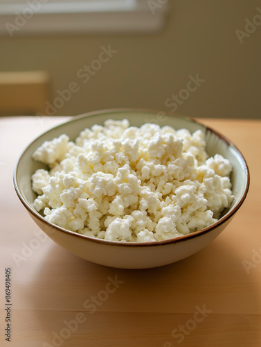 A stark white bowl overflow...