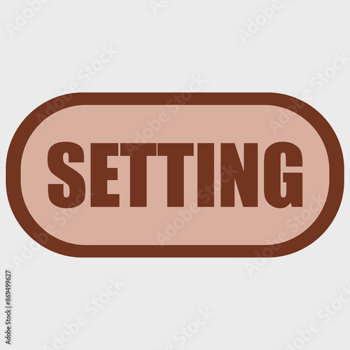 icon setting button 