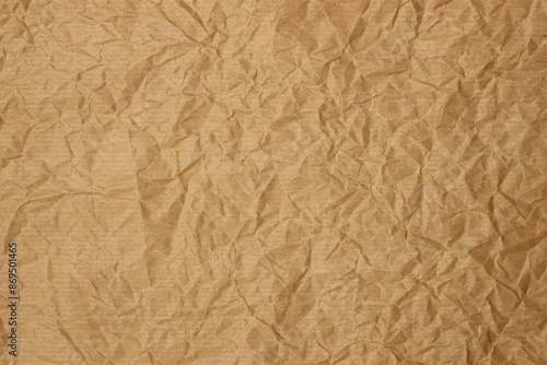 Wallpaper Mural brown paper craft crumpled texture background Torontodigital.ca