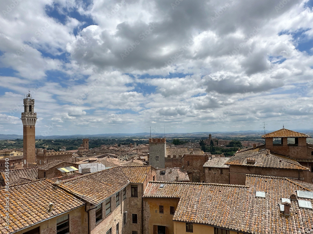 Naklejka premium Siena, Toscana, Italy