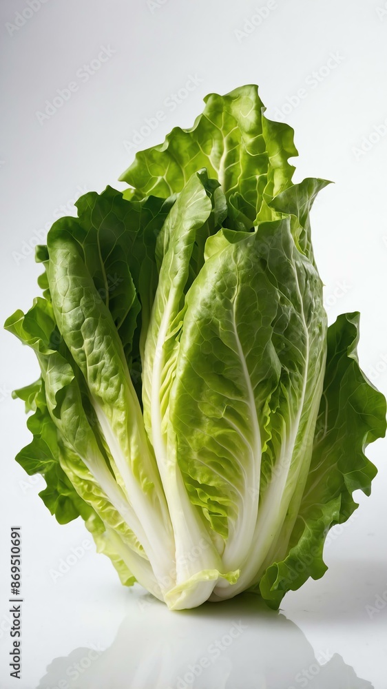 lettuce isolated on white background lettuce isolated on white background