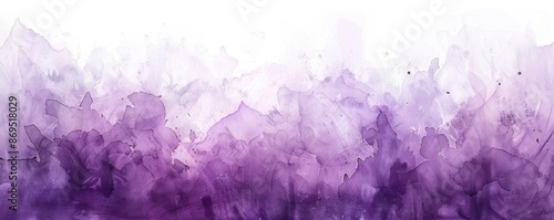 Abstract Watercolor Background - Shades of Purple