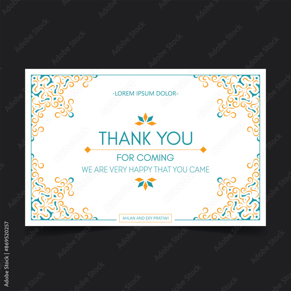 colorful patterned wedding thank you cards colorful patterned wedding thank you cards