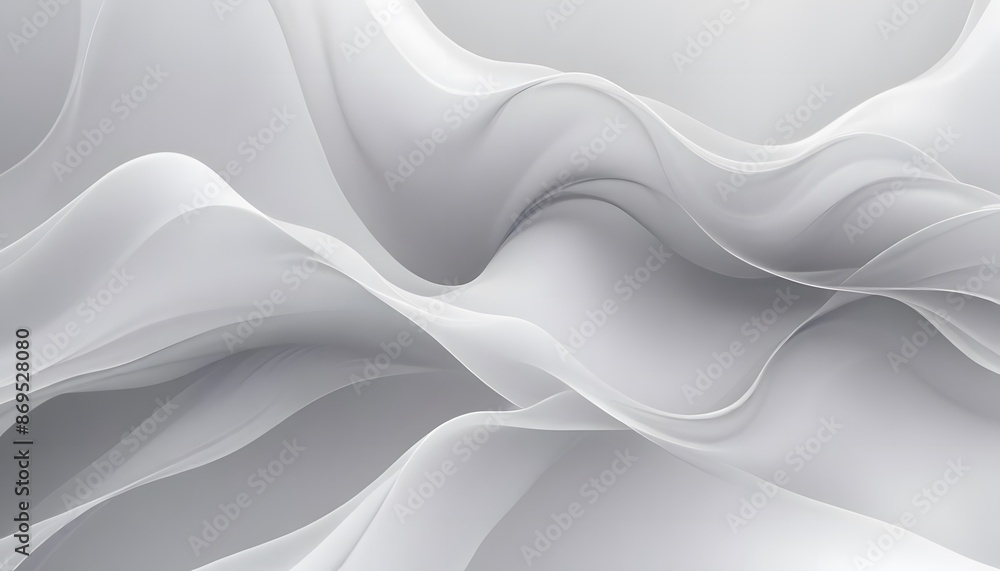 Fototapeta premium Grey-white abstract background paper shine and layer element vector for presentation design. Suit for business, corporate, institution, party, festive, seminar, and talks