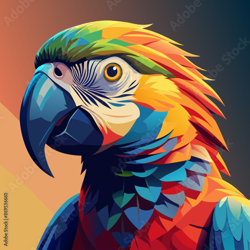 blue and yellow macaw