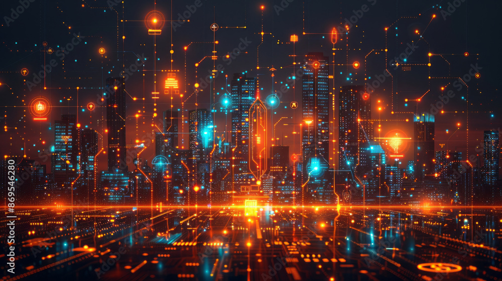 IT service management in vector corporate art style, abstract, business, IT, tech.generative ai IT service management in vector corporate art style, abstract, business, IT, tech.generative ai