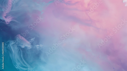 Ethereal Pastel Smoke Abstract Background