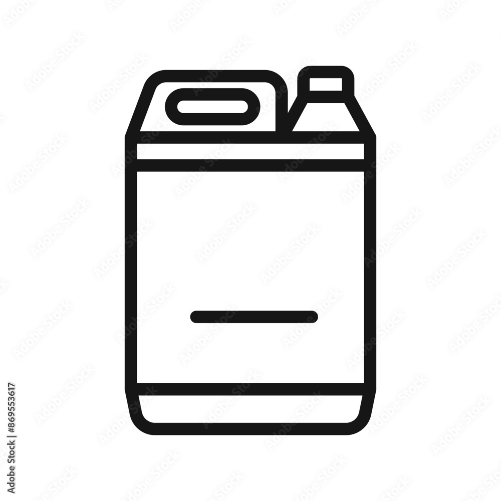 liquid Chlorine chemical icon Black line art vector liquid Chlorine chemical icon Black line art vector