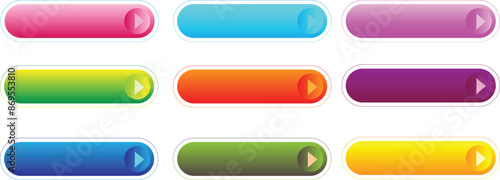 menu botton for web design