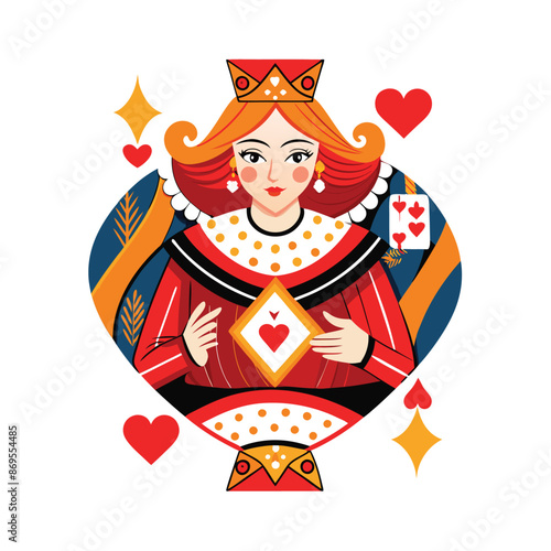 wonderland alice vector illustration