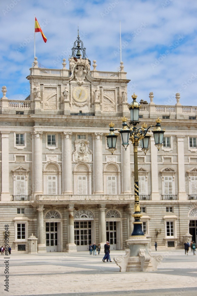 Fototapeta premium Palazzo reale Madrid