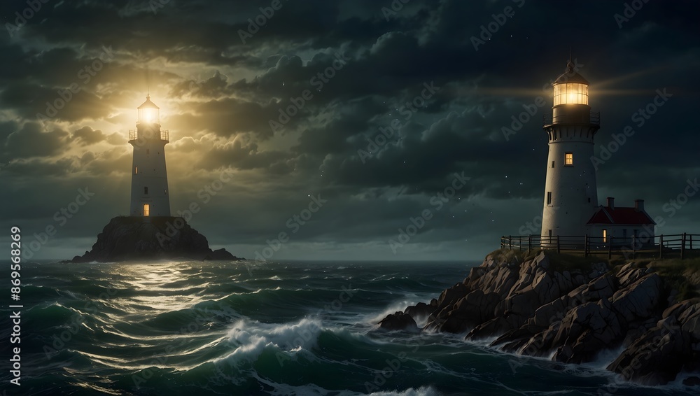 A mystery novel set in a haunted lighthouse, where flickering beams reveal hidden secrets ai_generated A mystery novel set in a haunted lighthouse, where flickering beams reveal hidden secrets ai_generated