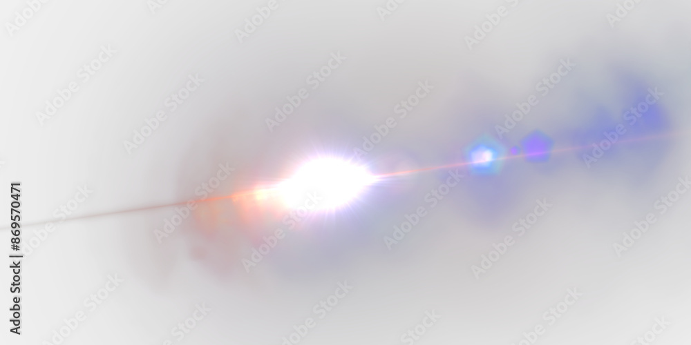 Glow effect. Star sparkles on a transparent background. Light Effects, lens flares, Sun flash with rays or spotlight and bokeh. Glow flare light effect.