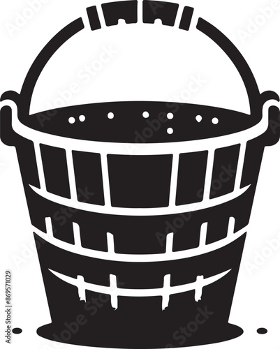 basket silhouette vector 5