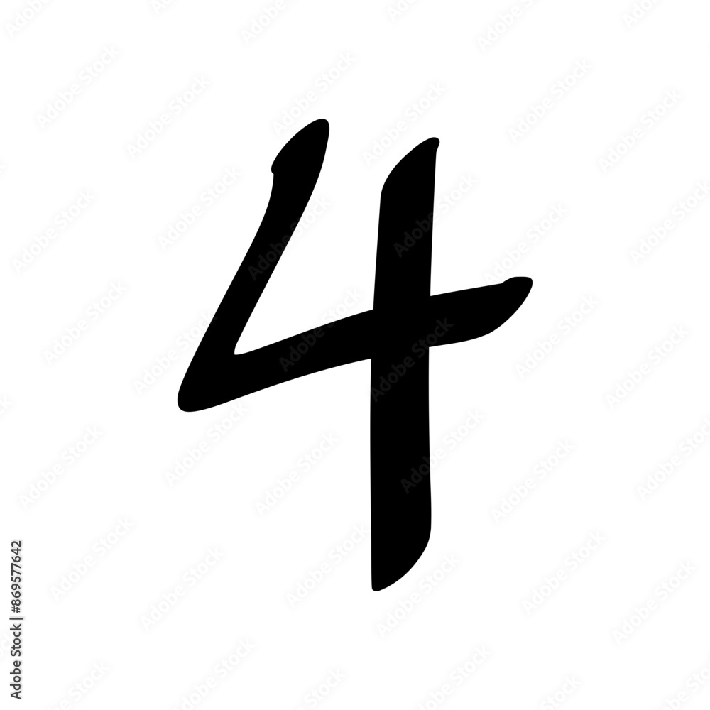 Obraz premium Graffiti tagging alphabet and number