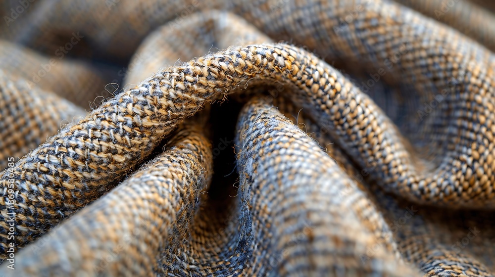 Close-up of Wrinkled Fabric Close-up of Wrinkled Fabric