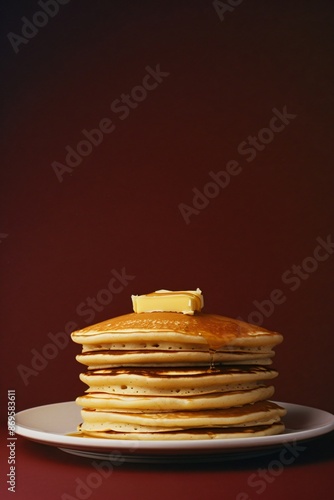 Wallpaper Mural pancakes on a plate Torontodigital.ca