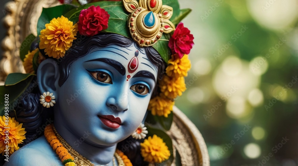 Krishna Janmashtami design template Krishna Janmashtami design template