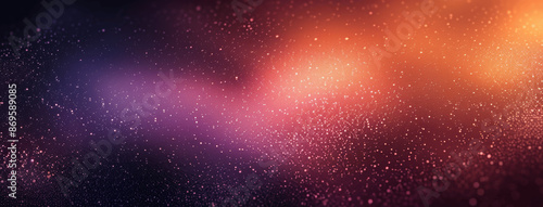 Grainy Gradient Background Purple Orange Pink Abstract Glowing Noise Texture Dark Backdrop Banner Poster Header Design