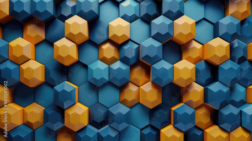 Hexagons pattern. Geometric abstract background with simple hexagonal elements. Medical, technology or science design Hexagons pattern. Geometric abstract background with simple hexagonal elements. Medical, technology or science design