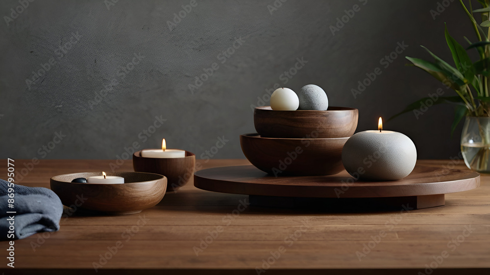 Wooden Room Decoration (retro modern)