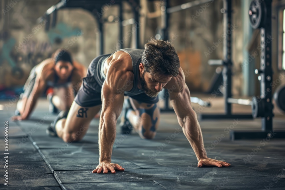 Fototapeta premium The best way to exercise is to make a personal exercise plan that suits you and stick to it.