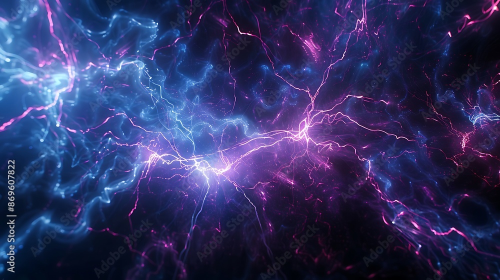 Energetic pulses of electric currents captured in a hypnotic display of glowing lines against a dark abyss. Energetic pulses of electric currents captured in a hypnotic display of glowing lines against a dark abyss.