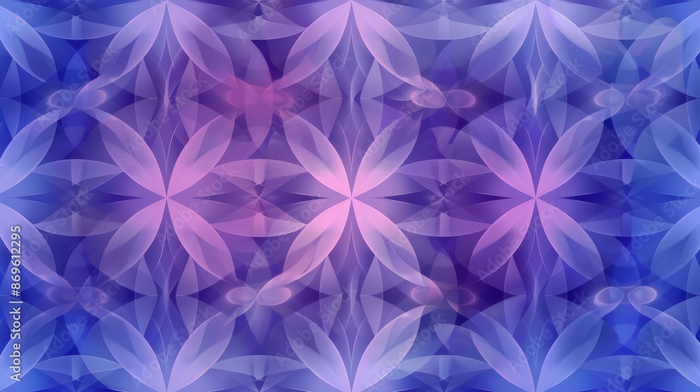 Floral Patterns seamless, geometric design with a subtle gradient in the background Floral Patterns seamless, geometric design with a subtle gradient in the background