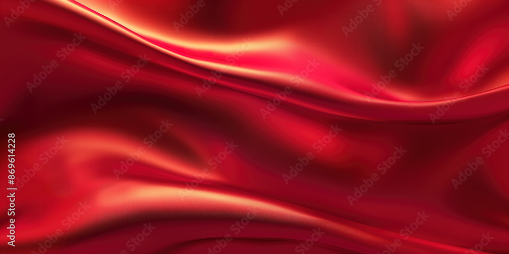 Luxurious Red Silk Background Luxurious Red Silk Background