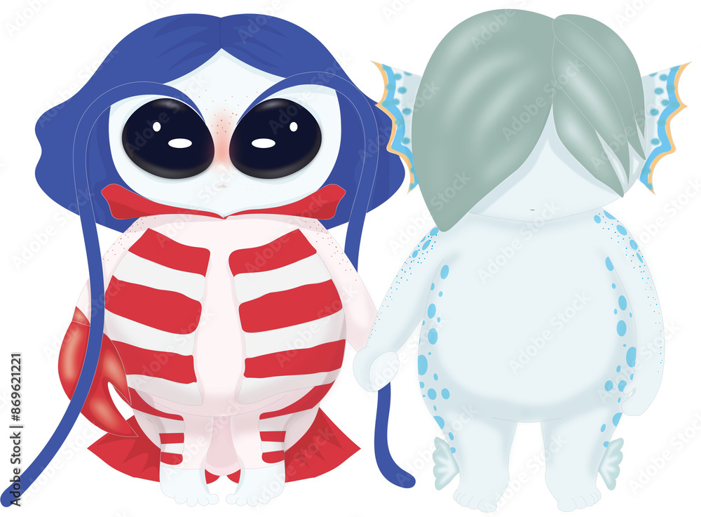 Fototapeta premium Goby & Pistol