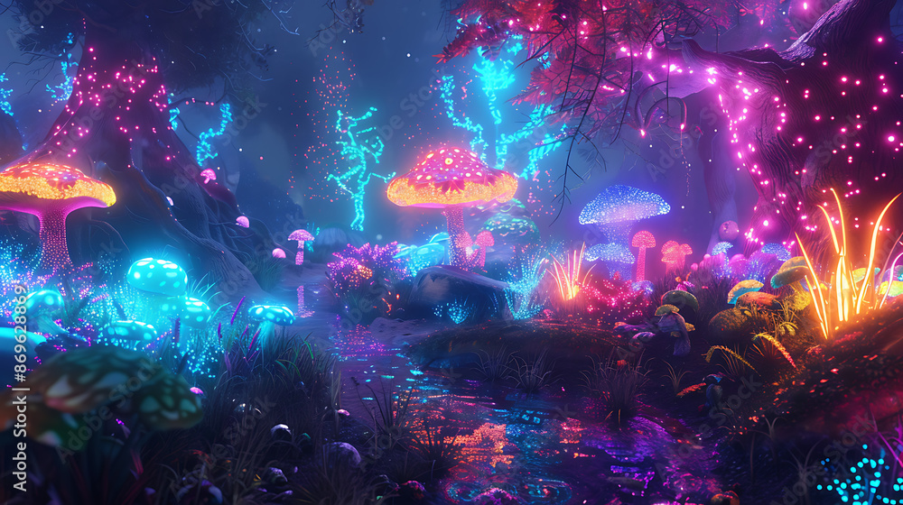 Neon Wilderness: Virtual Nature Neon Wilderness: Virtual Nature