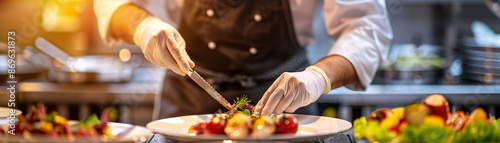 A culinary workshop where chefs and food producers work together to create savory, meatless dishes, promoting a nutritious and green diet