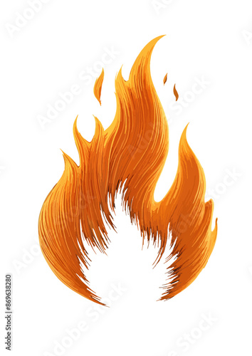  Flame Illustration Artwork