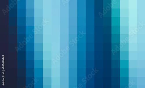 blue shades variations pixel grid square mosaic pattern gradient palette abstract divided background banner