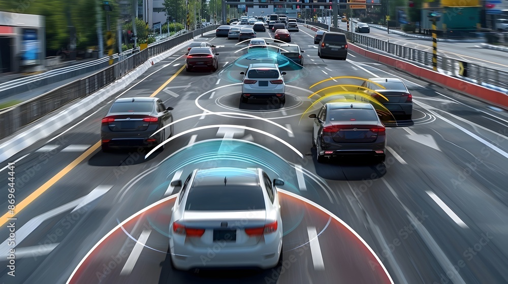 Autonomous Fleet of Vehicles Utilizing Radar Technology for Cooperative Driving and Communication Autonomous Fleet of Vehicles Utilizing Radar Technology for Cooperative Driving and Communication
