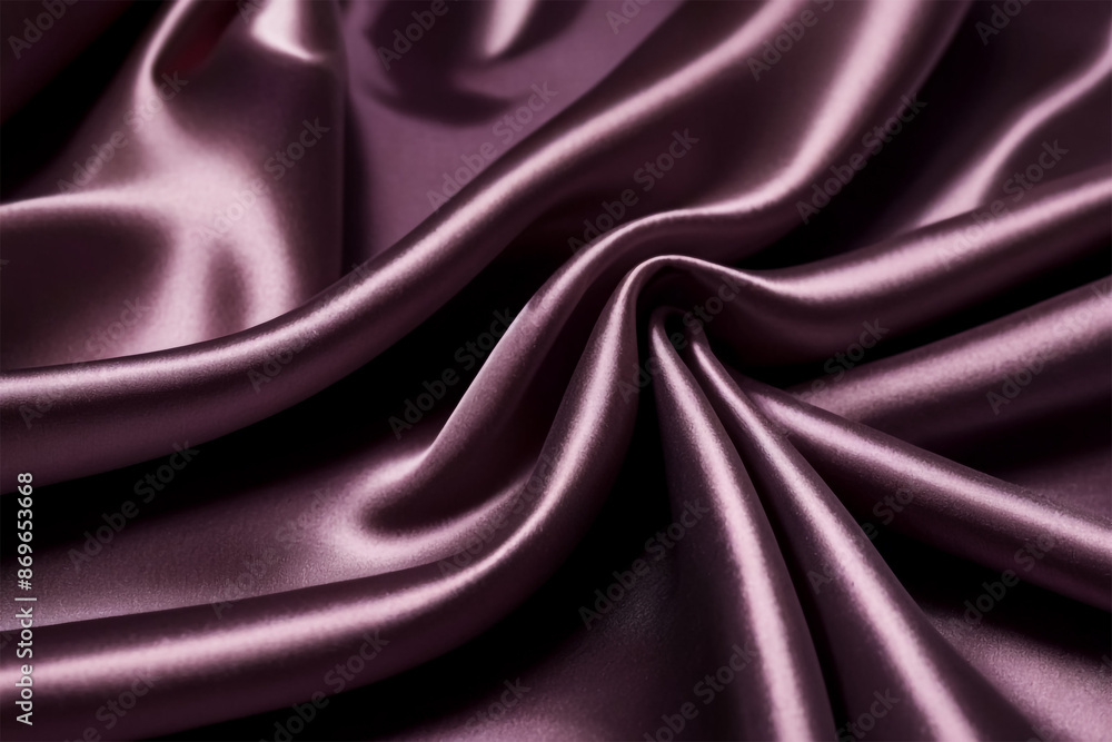Fototapeta premium Elegant Shimmering Silk Fabric Texture Background