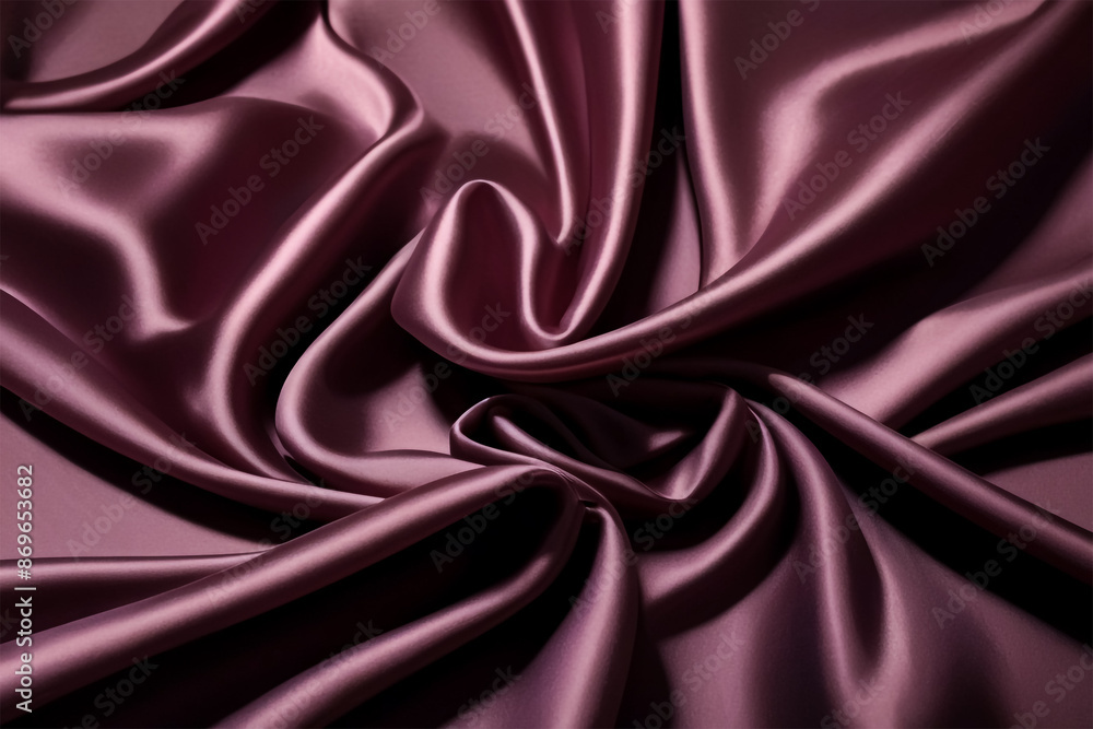 Obraz premium Elegant Shimmering Silk Fabric Texture Background
