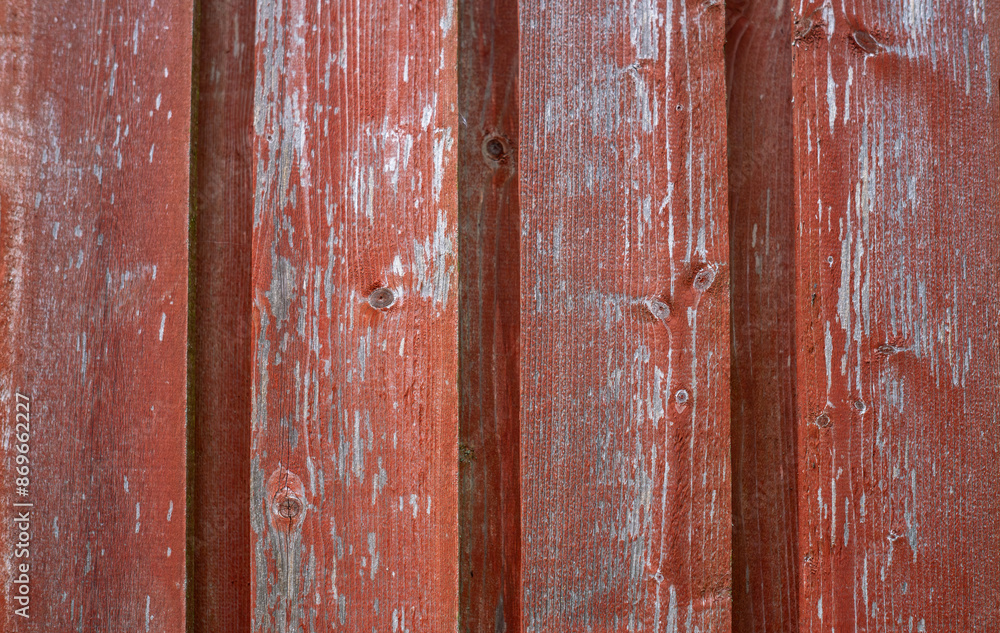 Photo of the texture of red painted wood.Vintage wood texture. Photo of the texture of red painted wood.Vintage wood texture.