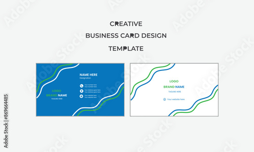 creative individual modern business card layout and classic professional business card design.