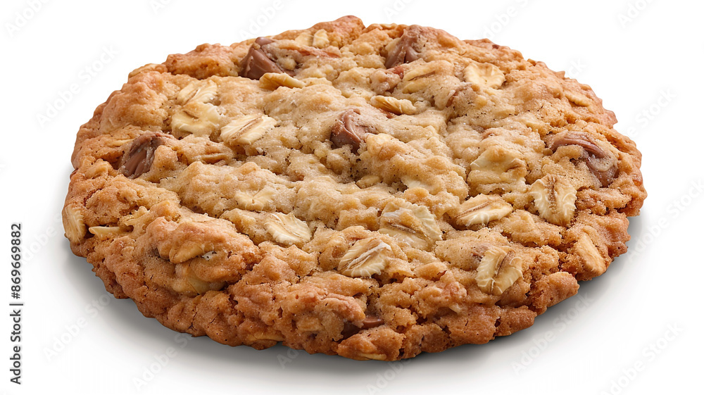 Oatmeal cookie or oat biscuit with raisins and nuts on white background. oatmeal cookie, oat biscuit, raisins, nuts, white background, oatmeal raisin cookie, homemade cookie, healthy snack, Oatmeal cookie or oat biscuit with raisins and nuts on white background. oatmeal cookie, oat biscuit, raisins, nuts, white background, oatmeal raisin cookie, homemade cookie, healthy snack,