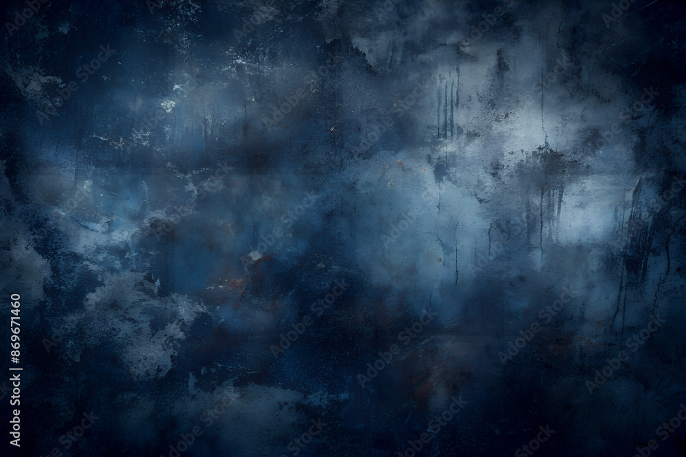 Obraz premium Dark moody abstract background with cloudy textures and subtle gradient, perfect for creative projects and atmospheric designs.