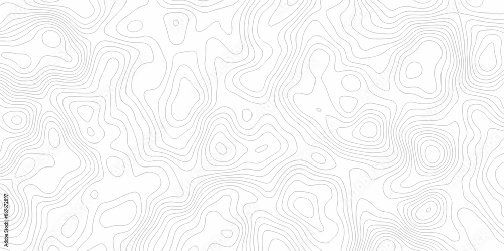 Vector white wave line geography landscape Topo contour map on white background. Geographic mountain relief diagram line wave carve pattern. Topographic world map contour lines map. Vector white wave line geography landscape Topo contour map on white background. Geographic mountain relief diagram line wave carve pattern. Topographic world map contour lines map.