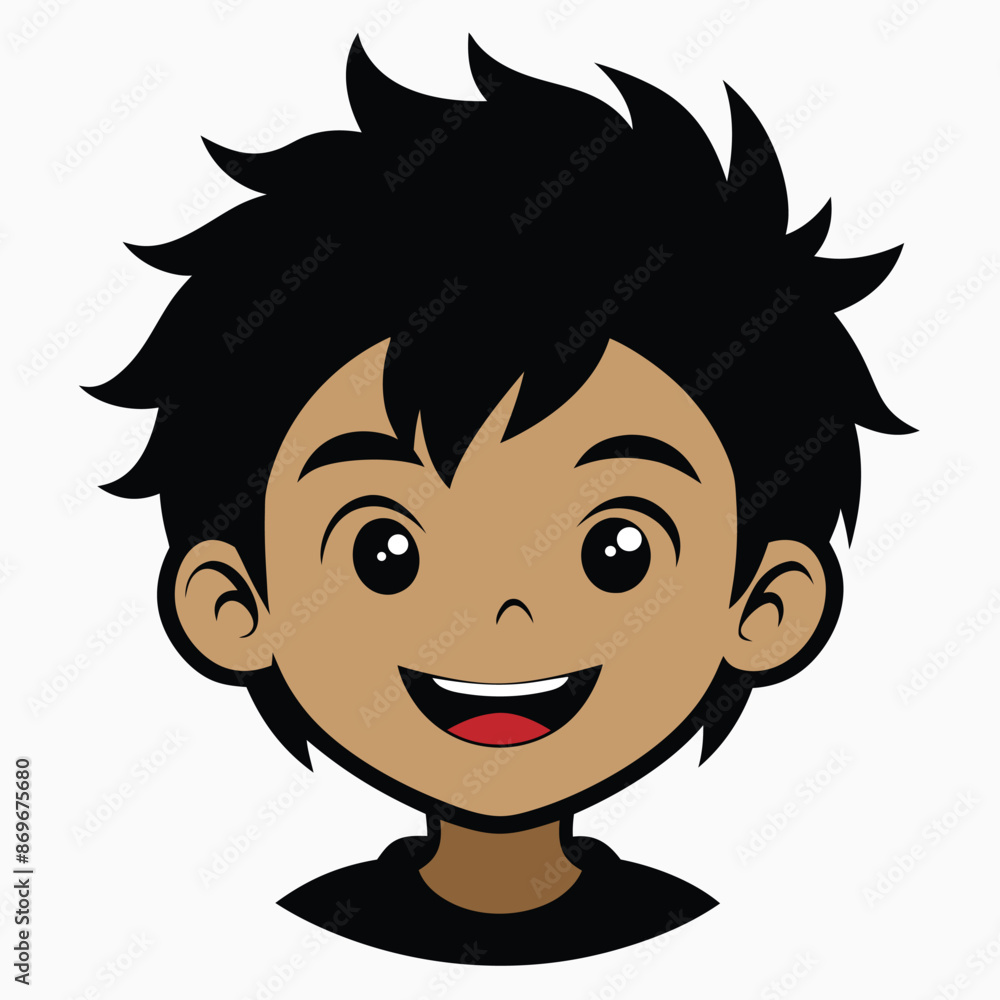 A Boy Happy Mode Emoji Style. Sad kids avatars. Cute children smiling, boy girl in rounds vector set. Illustration girl and boy avatar, happy kids, child happiness. Boy Face Vector illustration. A Boy Happy Mode Emoji Style. Sad kids avatars. Cute children smiling, boy girl in rounds vector set. Illustration girl and boy avatar, happy kids, child happiness. Boy Face Vector illustration.