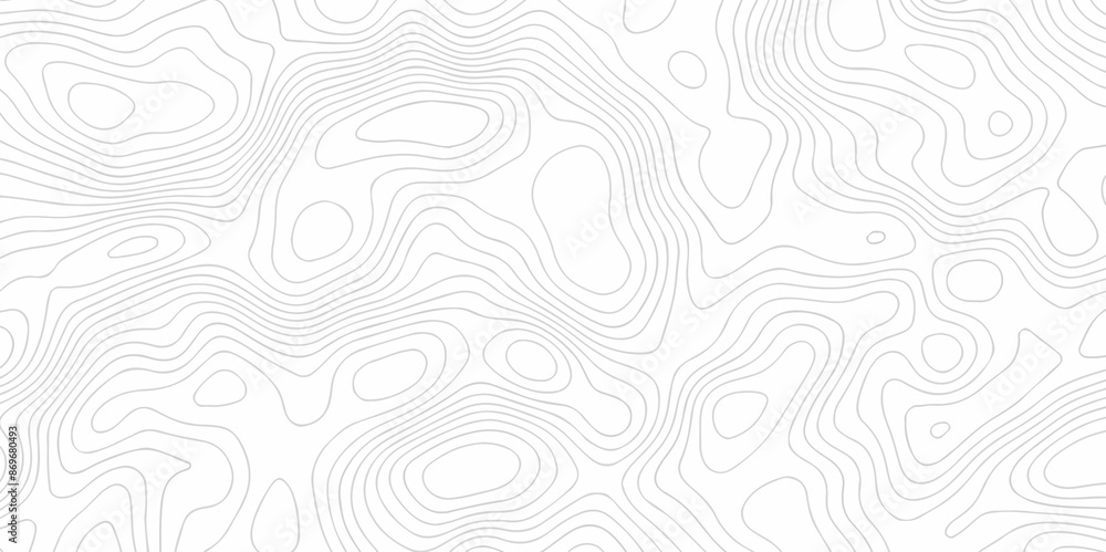 Vector geography landscape Topo contour map on white background, Topographic contour lines. Seamless pattern with lines Topographic map. Geographic mountain relief diagram line wave carve pattern. Vector geography landscape Topo contour map on white background, Topographic contour lines. Seamless pattern with lines Topographic map. Geographic mountain relief diagram line wave carve pattern.